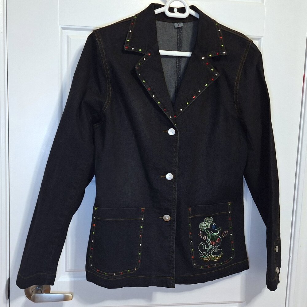 Cute Black Jeans Jacket